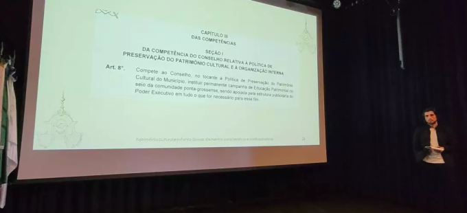 APPAC finaliza curso sobre patrimônio cultural urbano em PG 