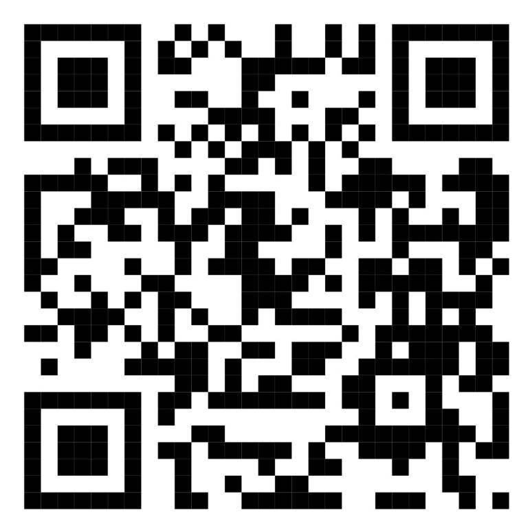 QR Code para formulário de inscrição.